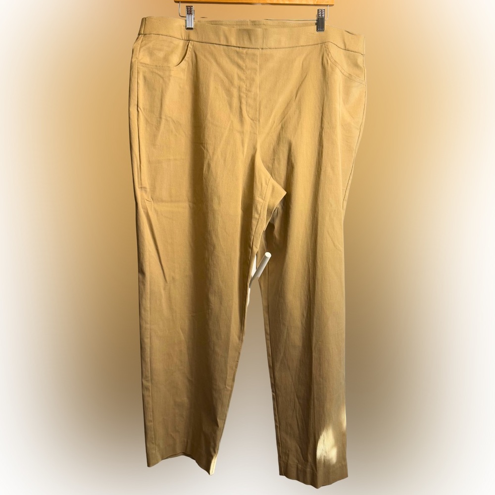 Alfred Dunner Women's Khaki Chinos (0343)